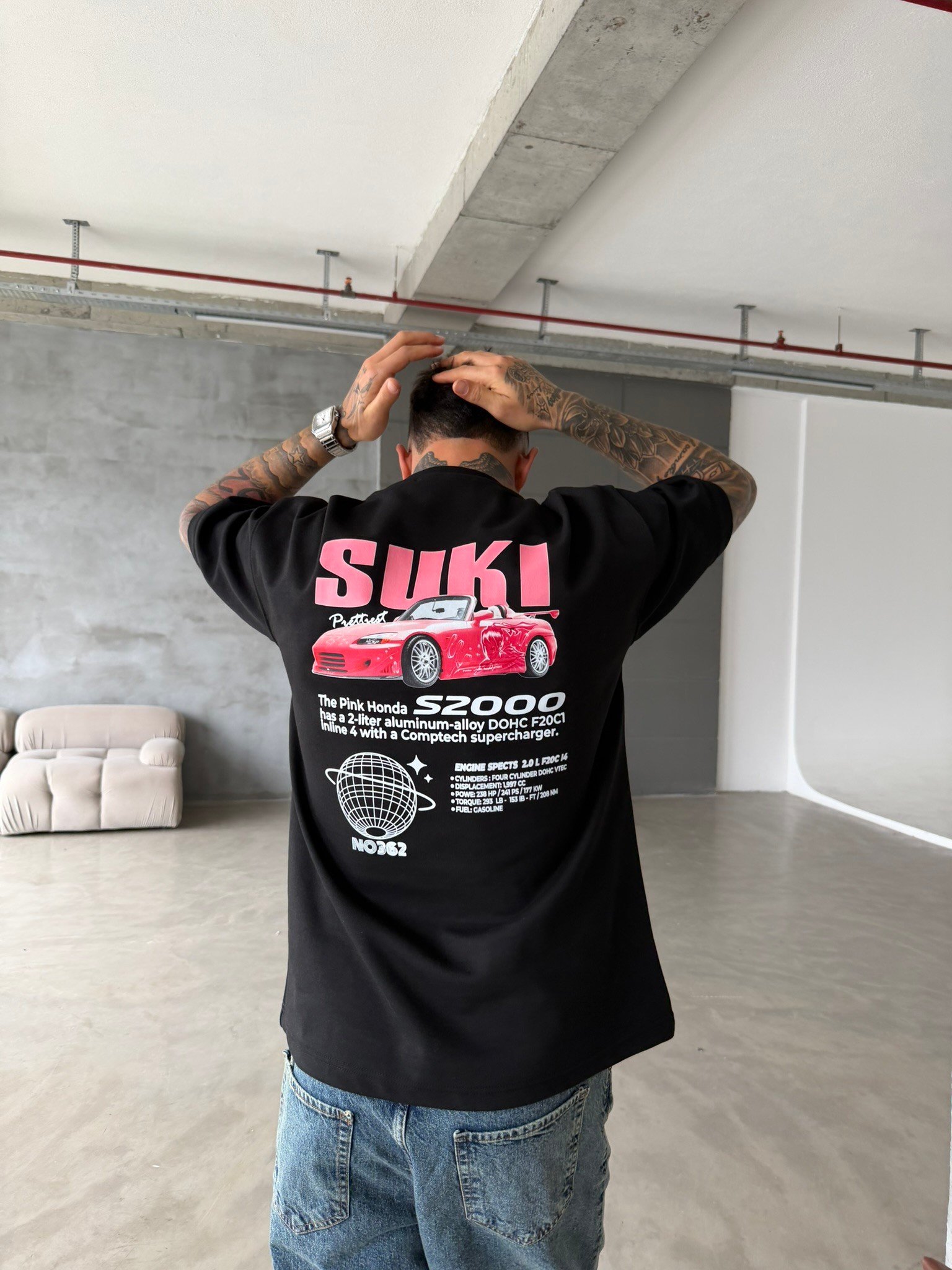 Sukı 362 Dessing T-Shirt - Pembe
