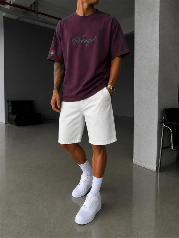 NO362 Porto Script Tee 