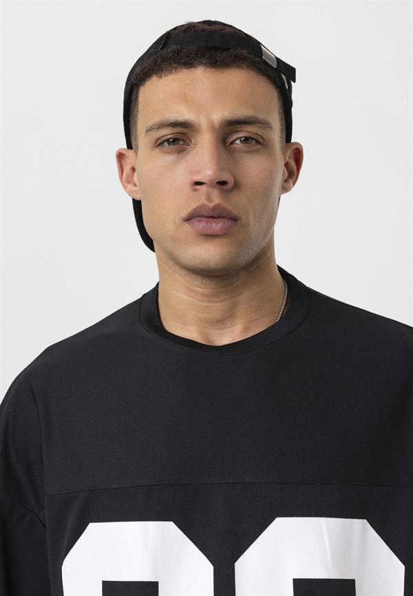 00 Bisiklet Yaka Forma - Siyah