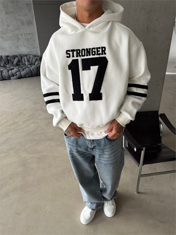 17 Stonger Premium Acid Yıkama Hoodie