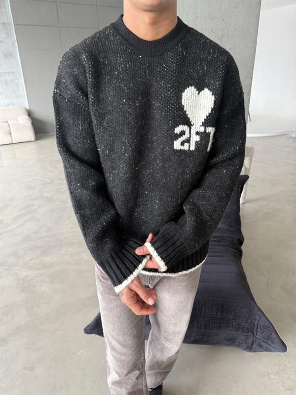 2FT Triko Premium Triko Kazak - Siyah