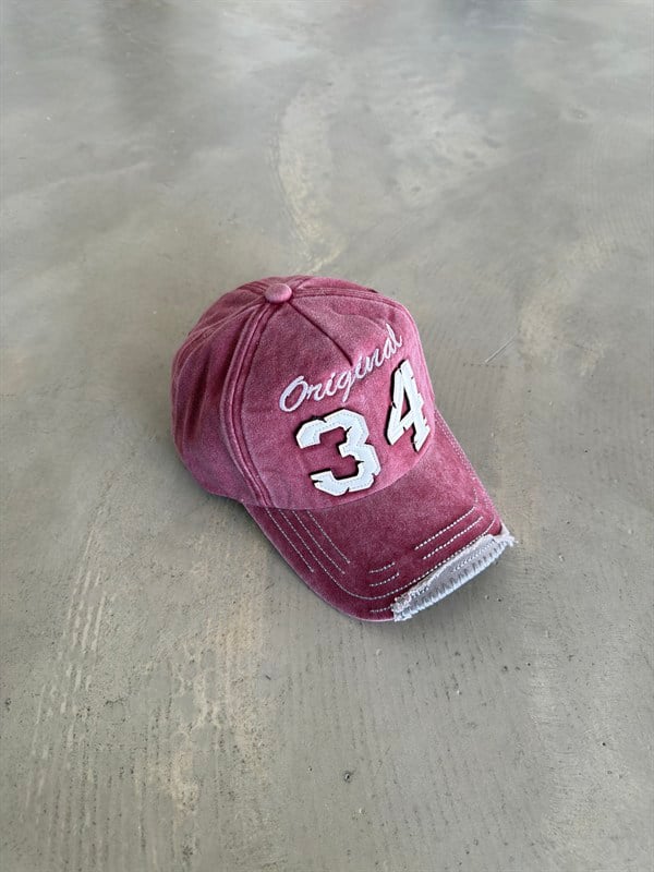 34 Heritage Cap - Bordo