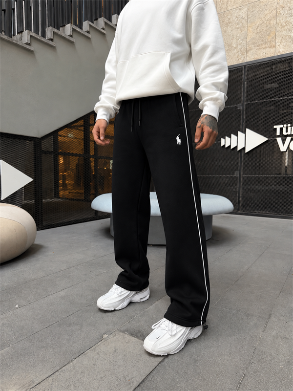 362 Basic Wide Şeritli Baggy Eşofman