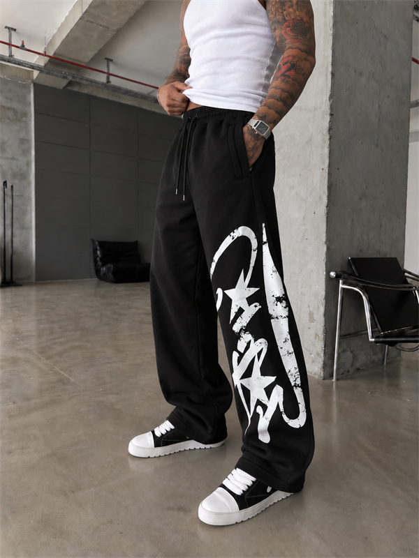 362 Büyük Yan Baskı Premium Eşofman