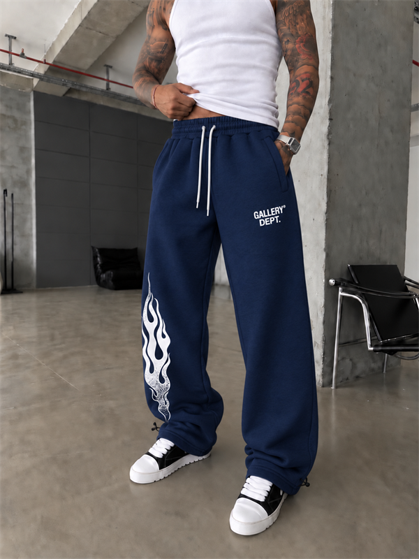 362 Flame Baskı Baggy Eşofman