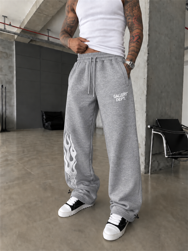 362 Flame Baskı Baggy Eşofman