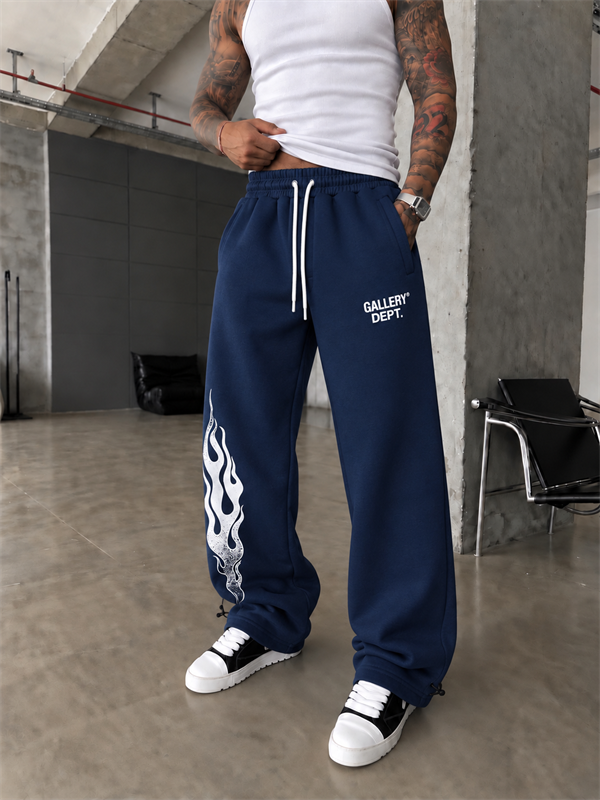 362 Flame Baskı Baggy Eşofman