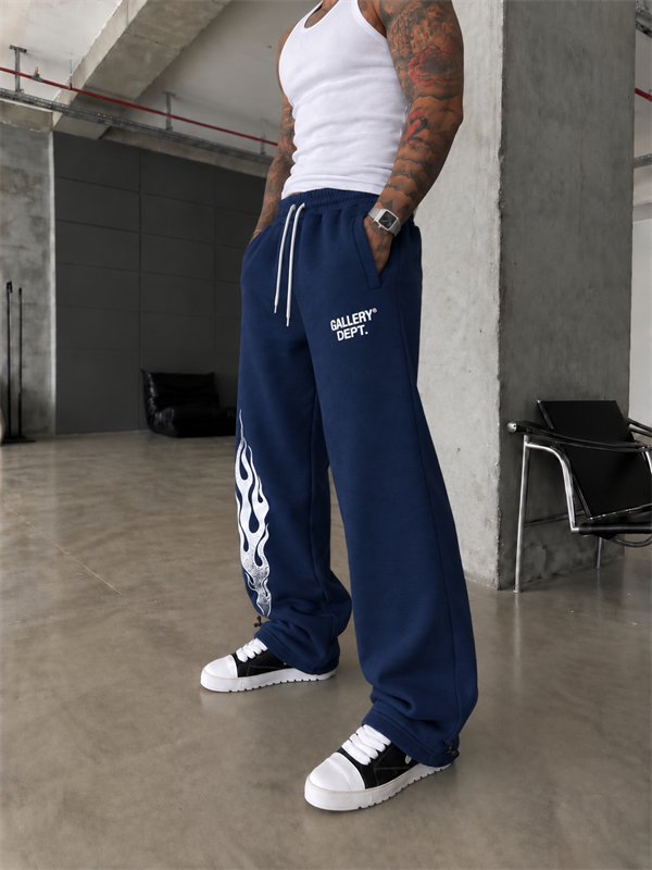 362 Flame Baskı Baggy Eşofman