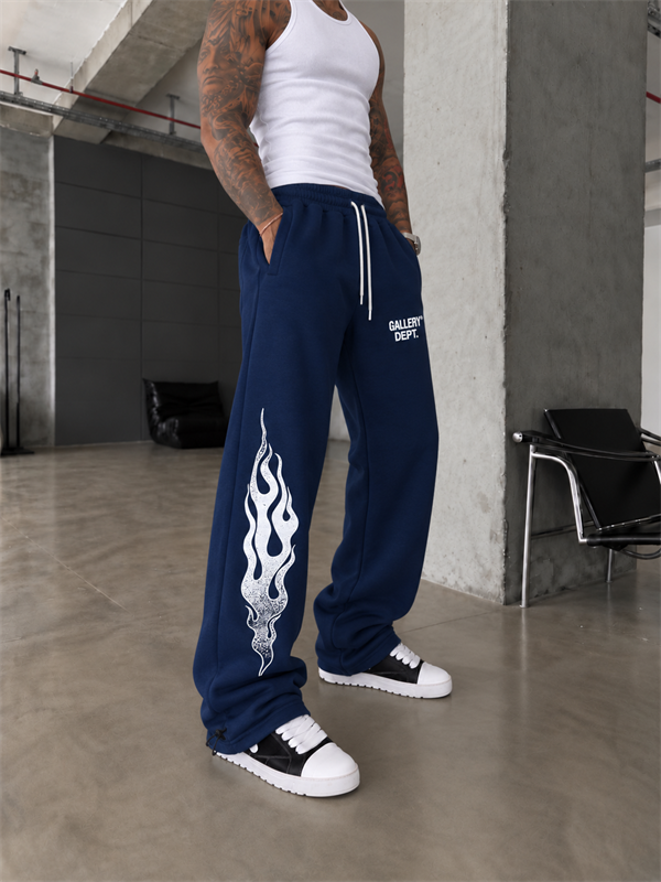 362 Flame Baskı Baggy Eşofman