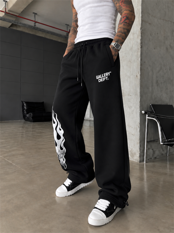 362 Flame Baskı Baggy Eşofman