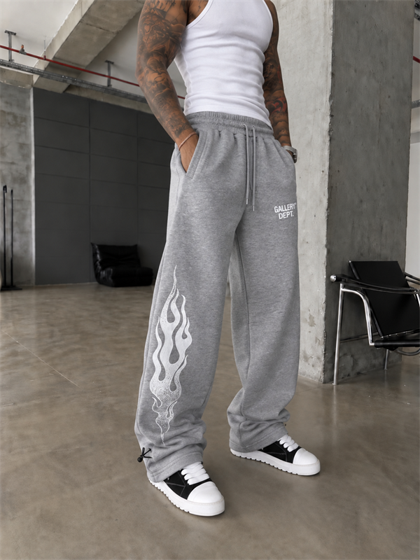 362 Flame Baskı Baggy Eşofman