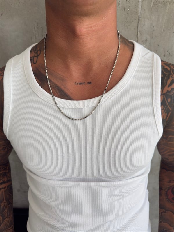 362 Silver Rope Necklace