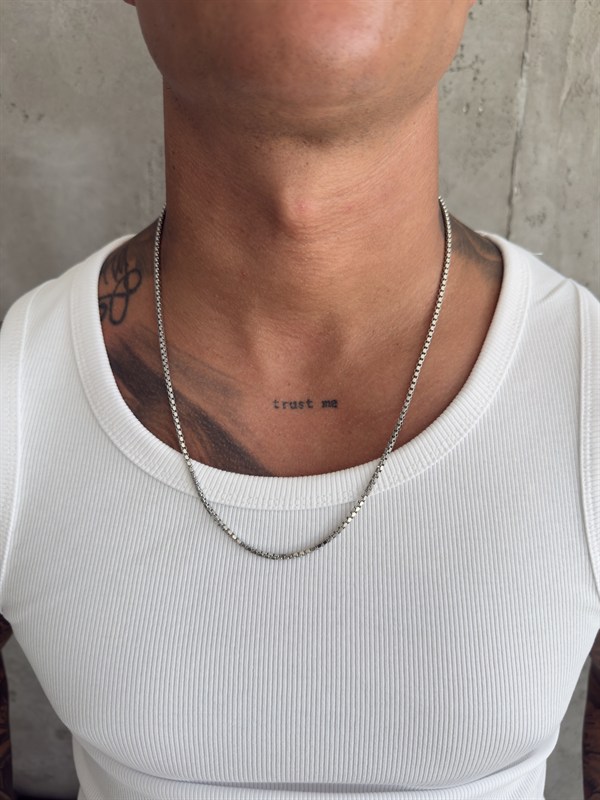 362 Silver Rope Necklace
