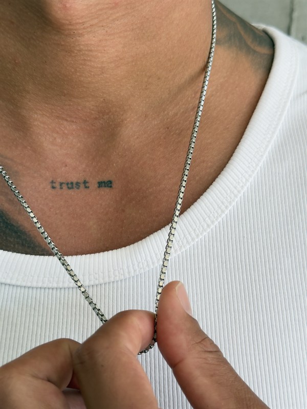 362 Silver Rope Necklace
