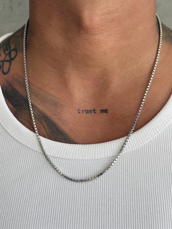 362 Silver Rope Necklace