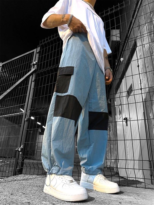 362 Tech Cargo Lastikli Paça Eşofman - Mavi