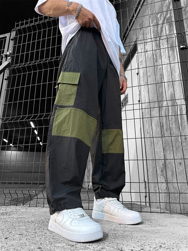 362 Tech Cargo Lastikli Paça Eşofman -Siyah