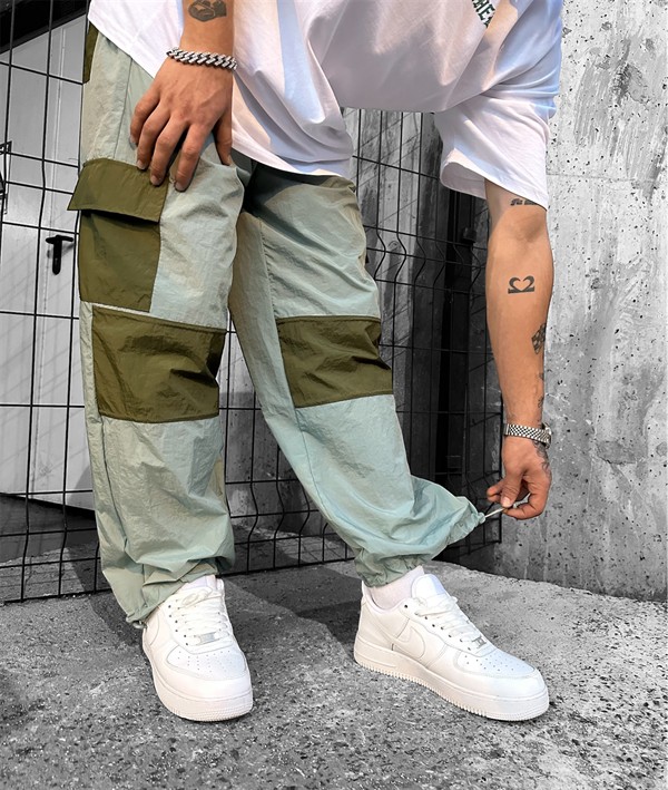 362 Tech Cargo Lastikli Paça Eşofman - Turkuaz