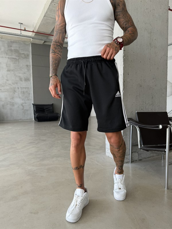 362 Triple Stripe Shorts - Siyah