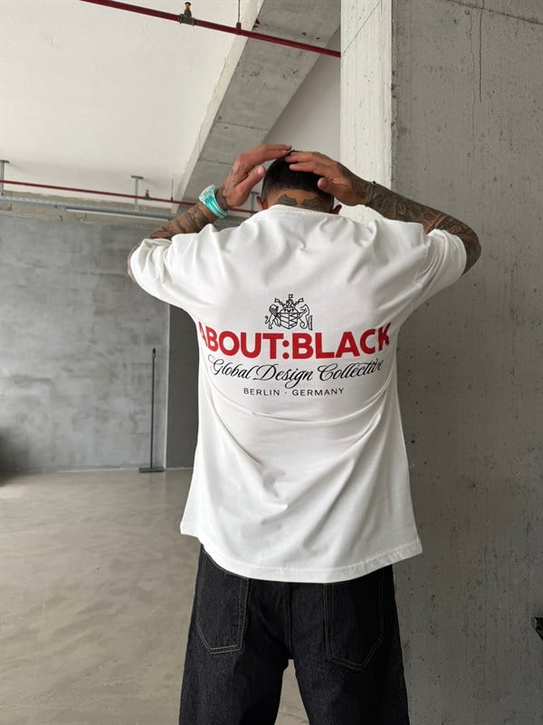 About:Black Basic T-Shirt - Beyaz