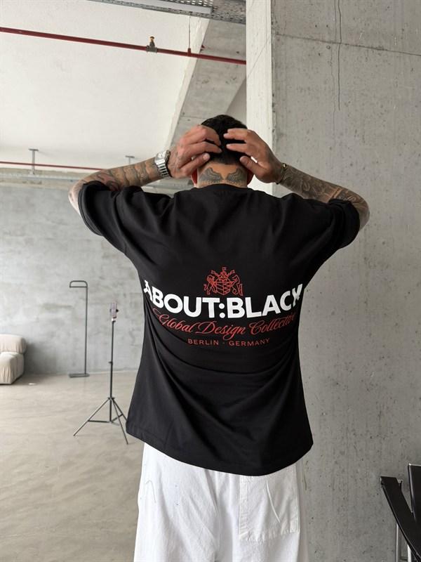 About:Black Basic T-Shirt - Siyah