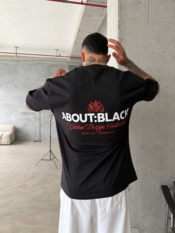 About:Black Basic T-Shirt - Siyah