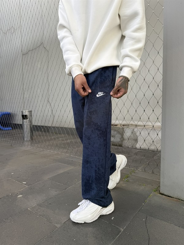 Acid Yıkamalı NK Eşofman - İndigo