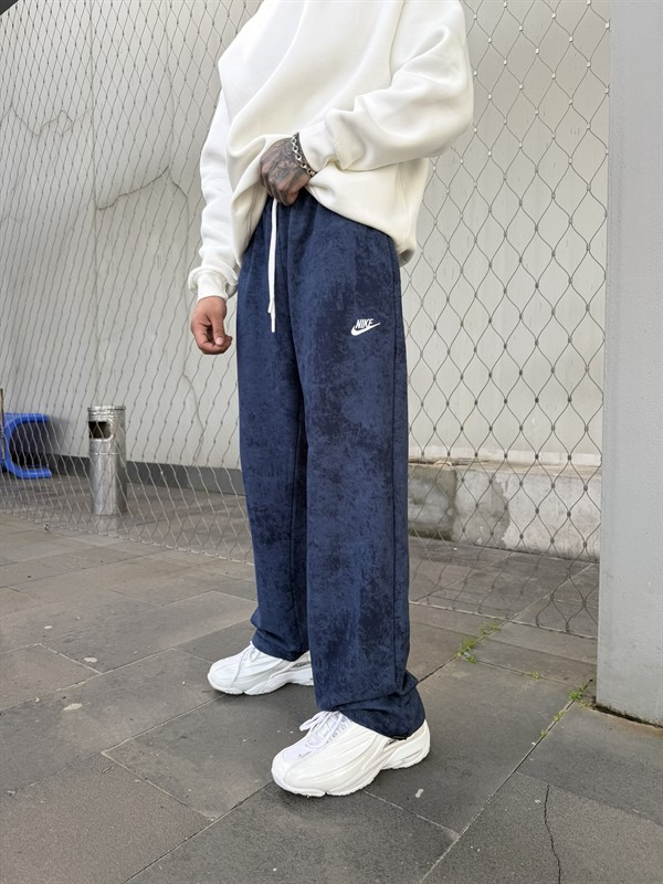 Acid Yıkamalı NK Eşofman - İndigo