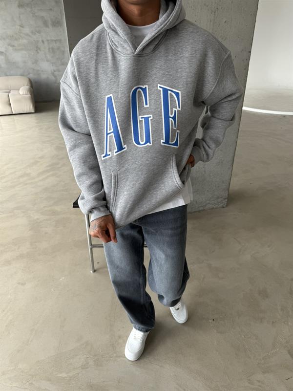 AGE Oversize Sweatshirt - Gri