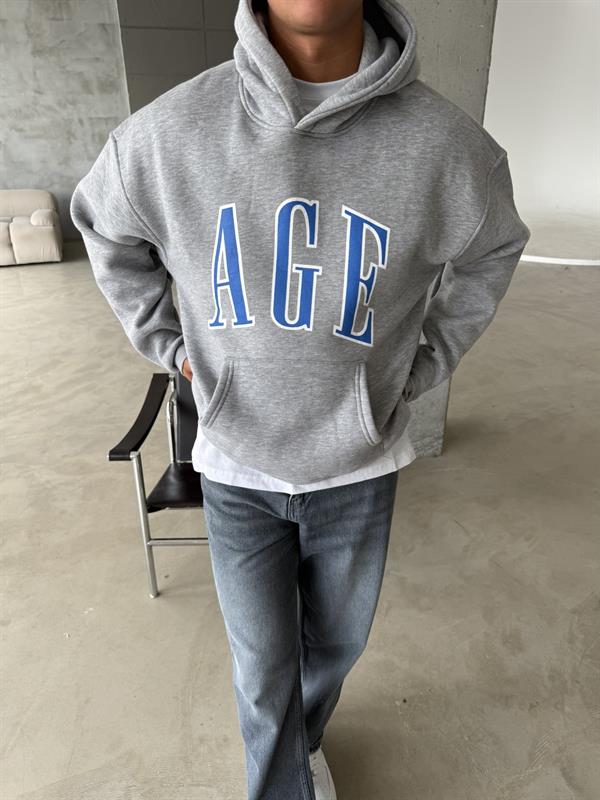 AGE Oversize Sweatshirt - Gri