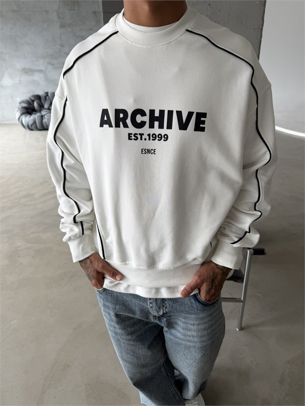 Archıve EST Premium Bisiklet Yaka Sweat