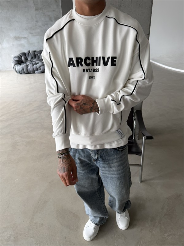 Archıve EST Premium Bisiklet Yaka Sweat