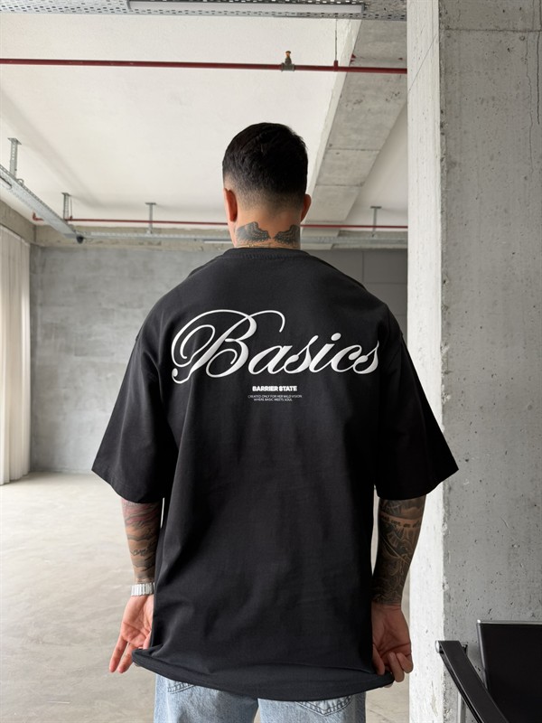 Barier Basic Speryli Premium T-Shirt - Siyah