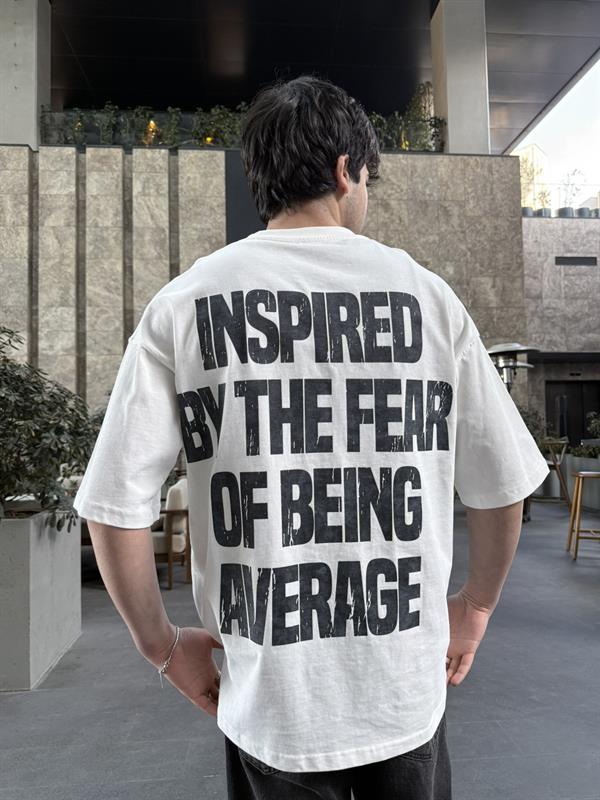 Barier Inspıred Yıkamalı T-Shirt - Beyaz
