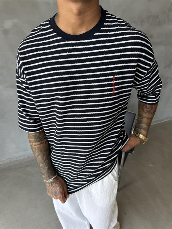 Basic Epıoue Nakışlı T-Shirt - Siyah