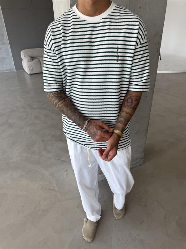 Basic Epıoue Nakışlı T-Shirt - Yeşil