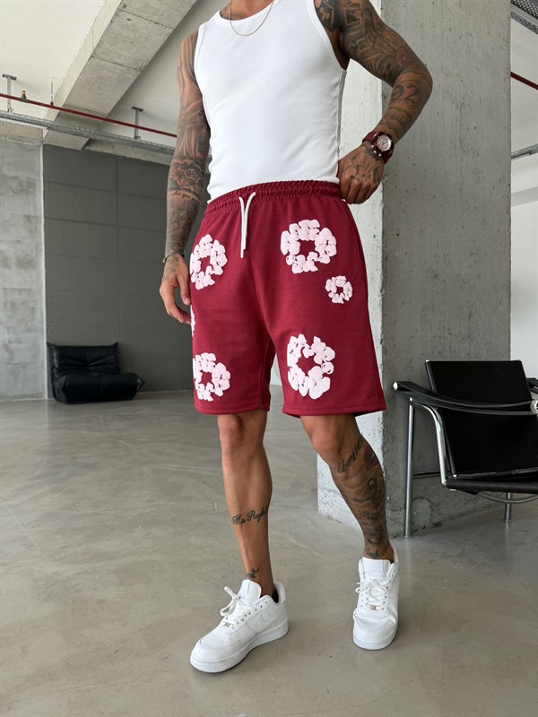 Bloom Shorts - Bordo