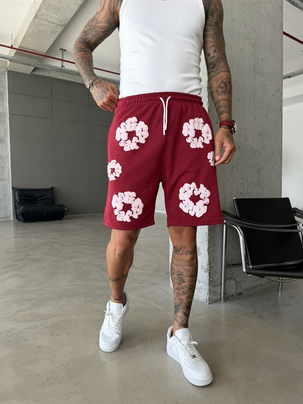 Bloom Shorts - Bordo