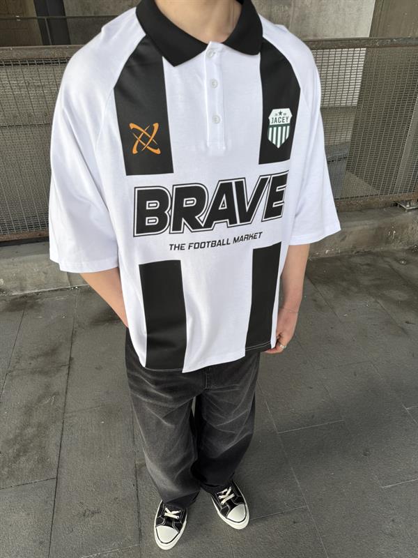 Brave Jacey Polo Yaka T-Shirt - Beyaz