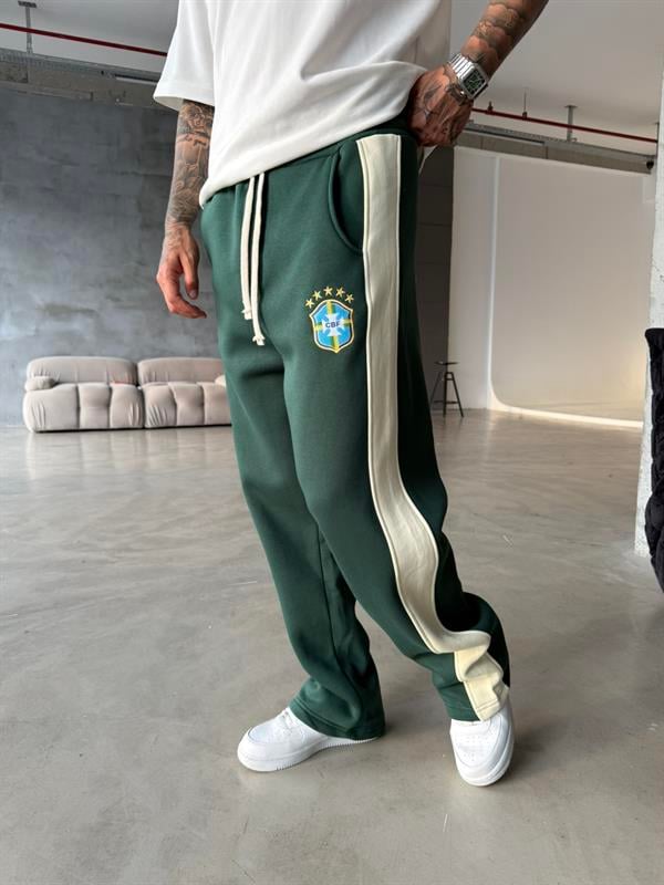 CBF Basic Baggy Premium Eşofman - Yeşil