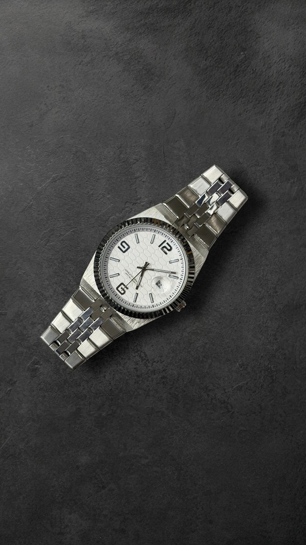 ChronoLux Erkek Saat -Beyaz