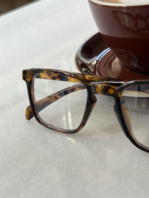 Classic Tortoise İnce Çerçeve - Kahve