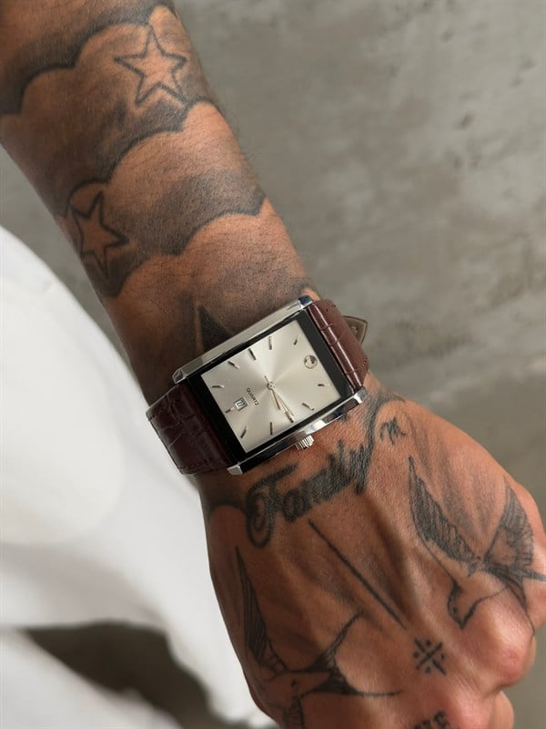 Crocodile Edition Premium Erkek Saat - Kahve