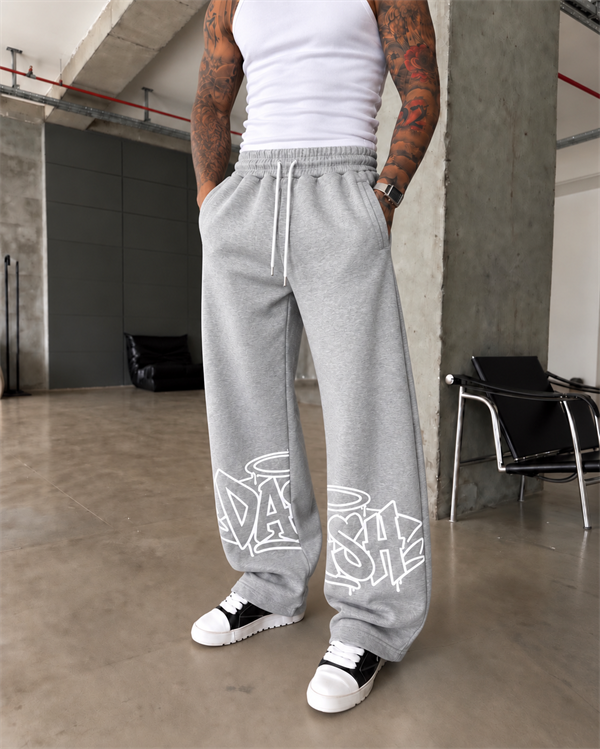 DASH Graffiti Baskılı Kışlık Baggy Eşofman