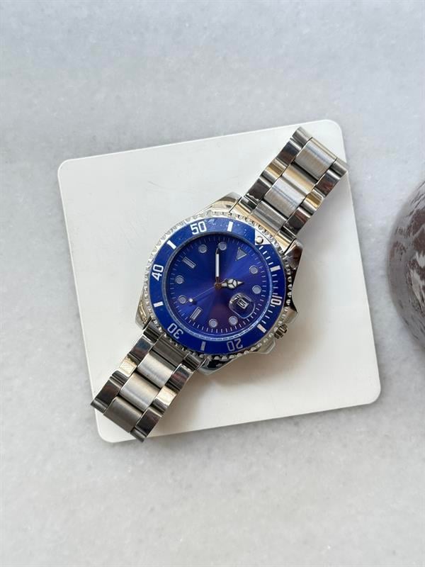 Deep Blue Sport  Çelik Saat - Mavi