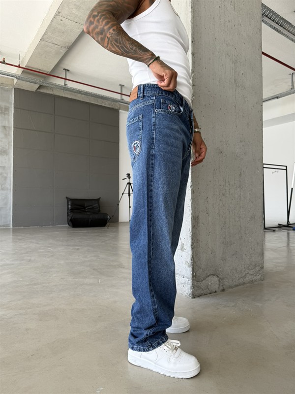 Denim Clup Premium İşleme Pantolon 