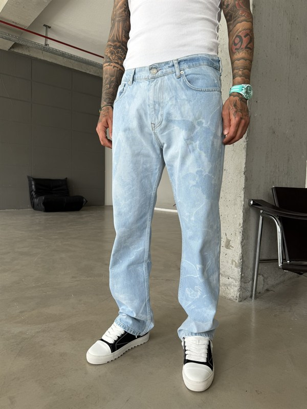 Desening Auro Premium Baggy Pantolon - Mavi