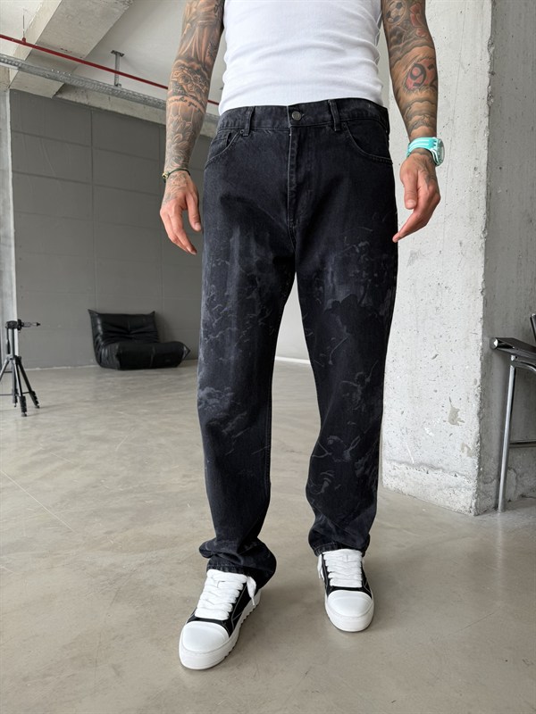Desening Auro Premium Baggy Pantolon - Siyah