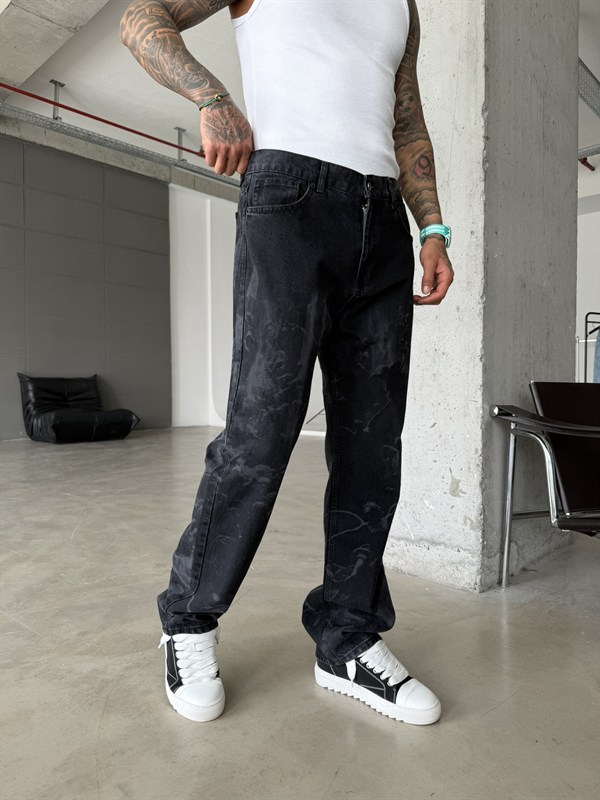 Desening Auro Premium Baggy Pantolon - Siyah