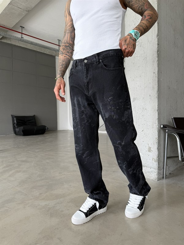 Desening Auro Premium Baggy Pantolon - Siyah